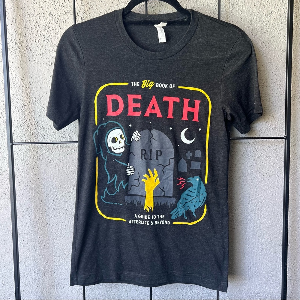 WICKED CLOTHES Big Book of Death Tee